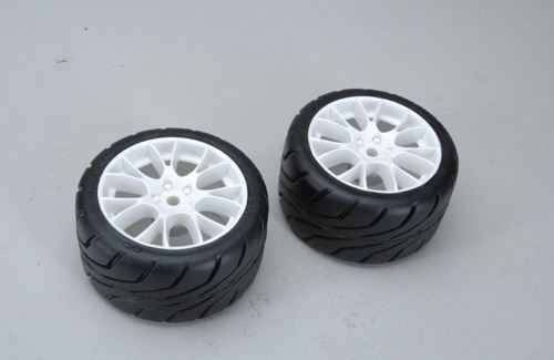 FG Modellsport Front Tyres R2-B/SOFT glued (Pk2)