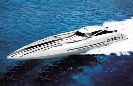 UDI UDI005 Arrow RTR - 2.4GHz Brushless Hi-Speed Boat (Euro Charger) (B-UDI005EU)