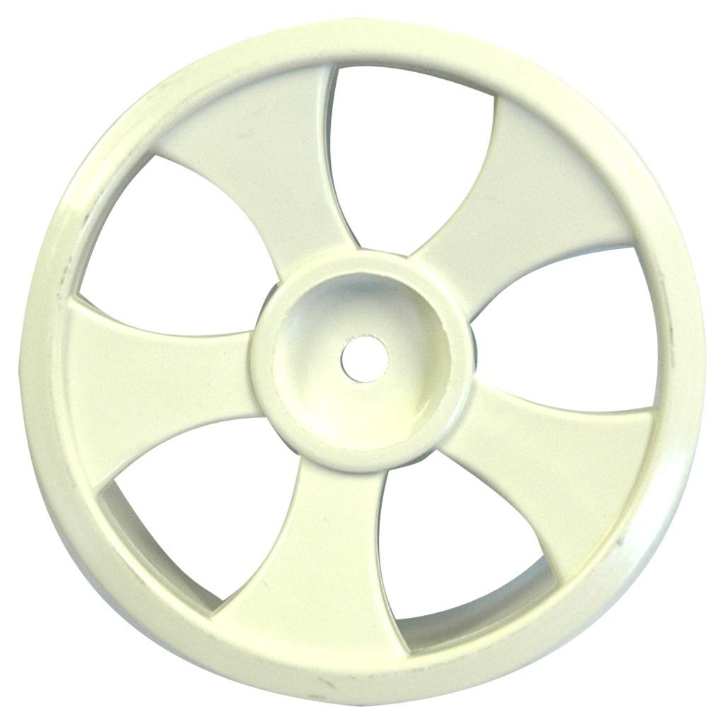 Schumacher Wheel; White 5 Spoke - Rascal (pr)