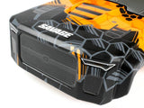 Gtxl-6 Kingcab Painted Truck Body (Black/Orange)
