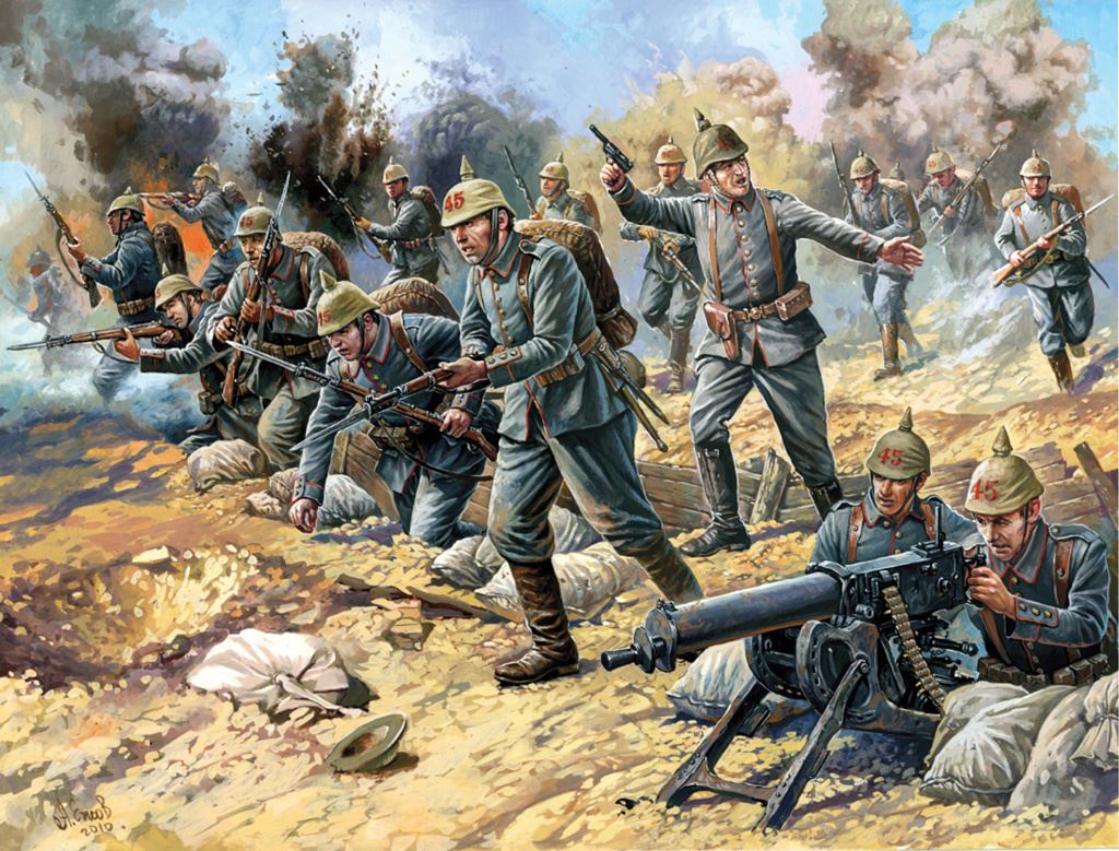 Zvesda German Infantry WW I RR