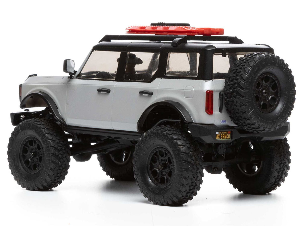 Axial 1/24 SCX24 2021 Ford Bronco 4WD Truck Brushed RTR, Grey