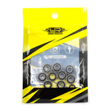 Yeah Racing Steel Bearing Set (10pcs) For Tamiya Midnight Pumpkin Lunch Box Grasshopper Hornet CW01
