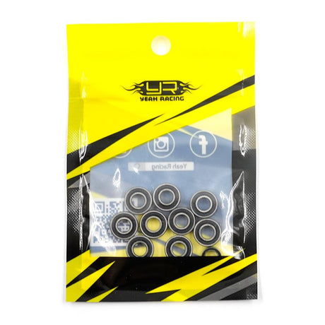 Yeah Racing Steel Bearing Set (10pcs) For Tamiya Midnight Pumpkin Lunch Box Grasshopper Hornet CW01