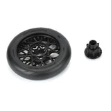 Proline 1/4 Supermoto S3 Motorcycle Front Tire Mtd Black (1): Promot