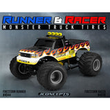Firestorm Runner - Gold - Monster Truck Tyre