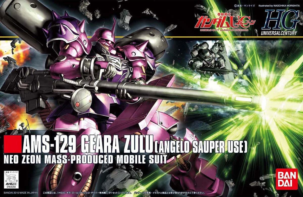 Bandai Hobby Hguc 1/144 Geara Zulu Angelo Sauper'S