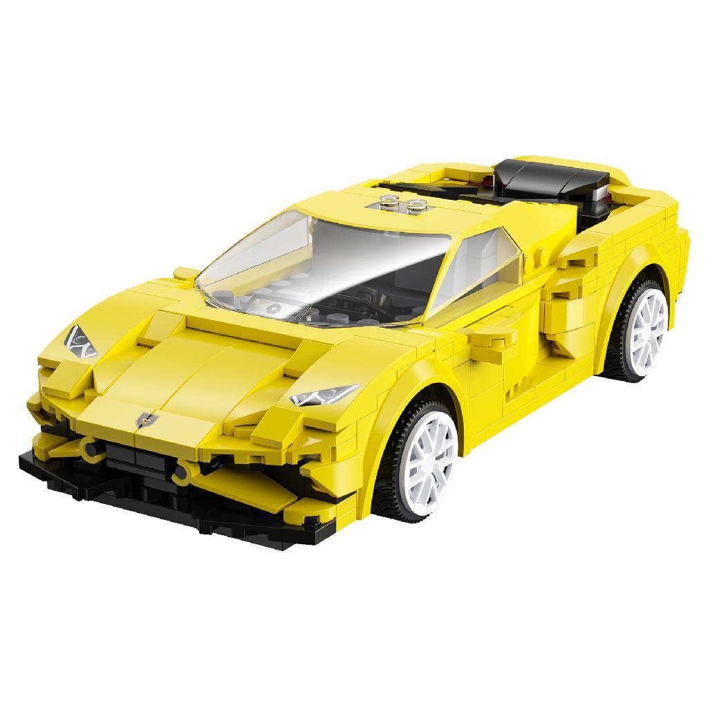 Cada Yellow Evo Sports Car - 289 Pcs