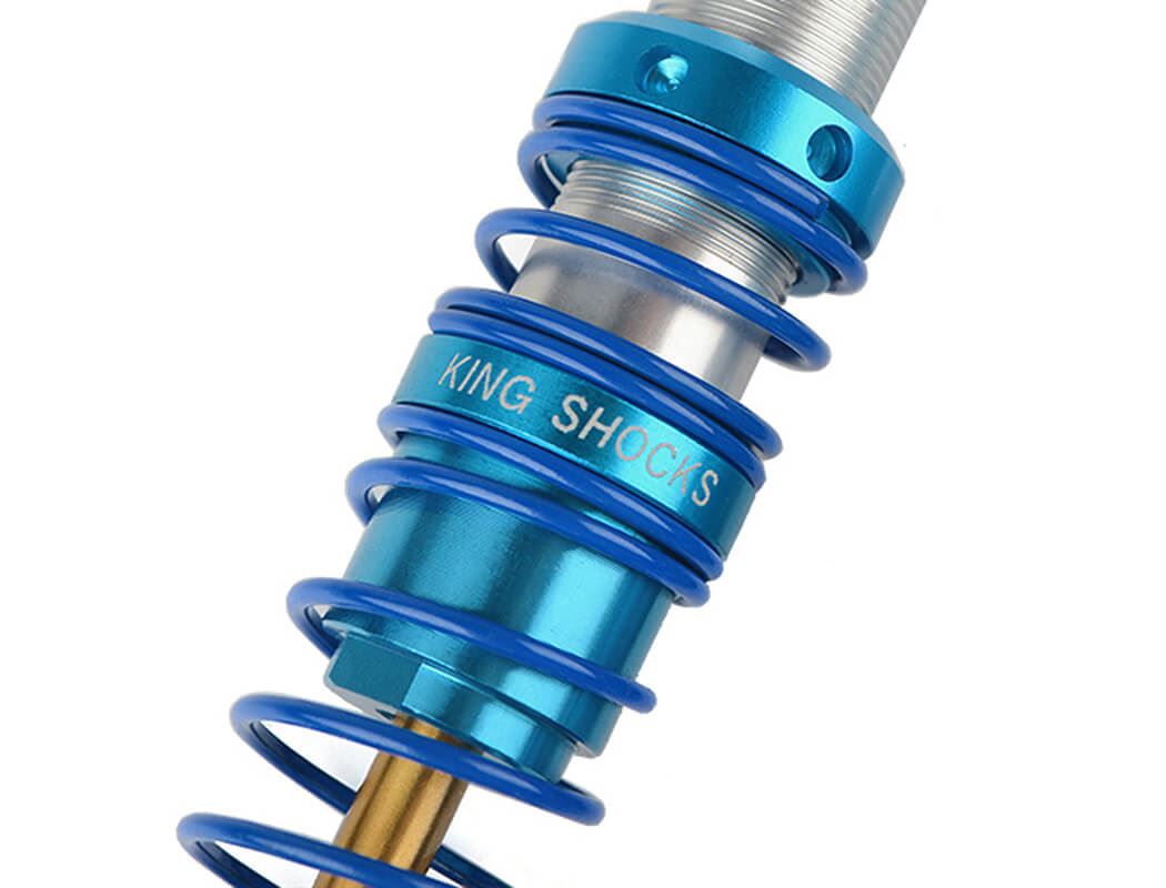 Rc4Wd King Off-Road Racing Shocks 70Mm Silver/Blue