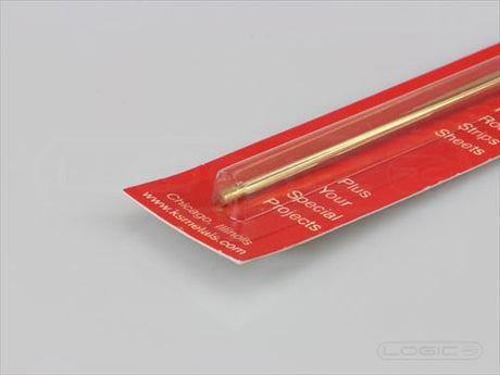 KS 12" Solid Brass Rod 3/32" (Pk1)