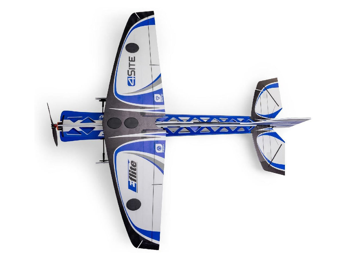 E Flite 4-Site 3D Ff (Flat Foamy) 800Mm Bnf Basic With As3X+ & Safe