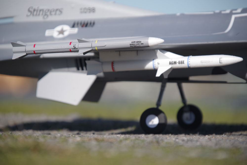 Fms F16 875Mm Jet Fighter 70Mm Edf Artf Grey W/O Tx/Rx/Batt