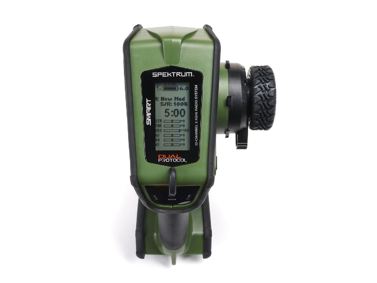 Spektrum Dx Rugged+ 12-Channel Dsmr+ Transmitter, Green