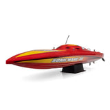 Proboat Sonicwake 36In V3 Self-Righting V-Hull Boat Rtr, Red