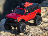 Axial 1/24 SCX24 2021 Ford Bronco 4WD Truck Brushed RTR, Red