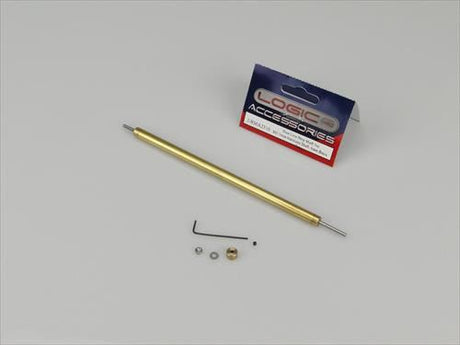 RACTIVE Fine Line Prop Shaft 5in M2/2mm Stainless 6mm dia Tube