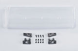 KILLERBODY CLEAR LEXAN REAR WING & MOUNTS FOR 1/7