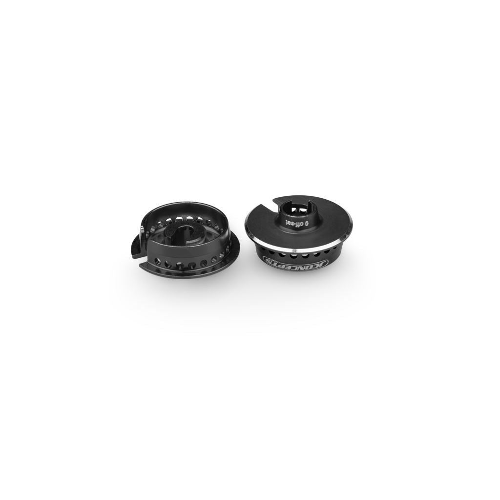 Jconcepts - Fin 13Mm Spring Cup 0Mm Offset - Black