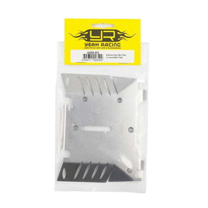 Yeah Racing Stainless Steel Skid Plate For Axial RBX10 Ryft