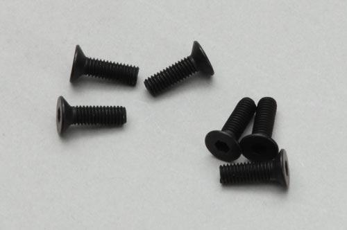 River Hobby Flat Head Cross Tapp. Screw M3x1(6Pcs)