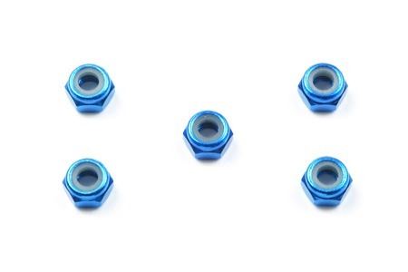 Tamiya 4mm Aluminum Lock Nut For 58431