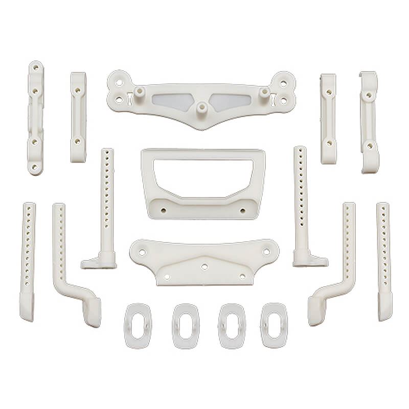 Team Associated Dc10 Arm/Body/ Bumper Mounts, Natural
