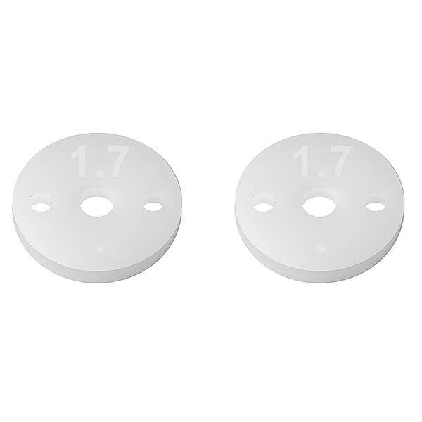 TEAM ASSOCIATED FT 13MM SHOCK PISTONS, 2.5MM, 2 x 1.7