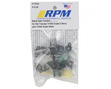 RPM Axle Carriers For Traxxas 1/16 Mini E-Revo/Slash Black