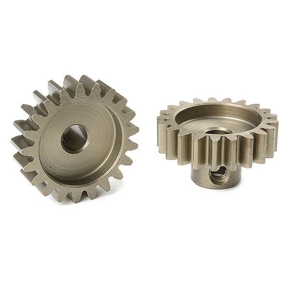 Corally M1.0 Pinion Short Hardened Steel 21 Teeth Shaft Dia. 5mm