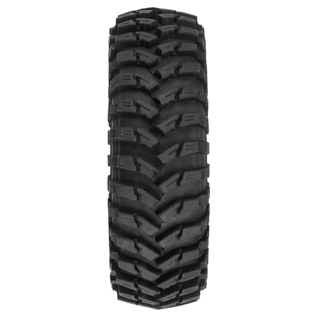 Proline 1/24 Maxxis Trepador F/R 1.0In Tires Mtd 7mm Black Holcomb (4