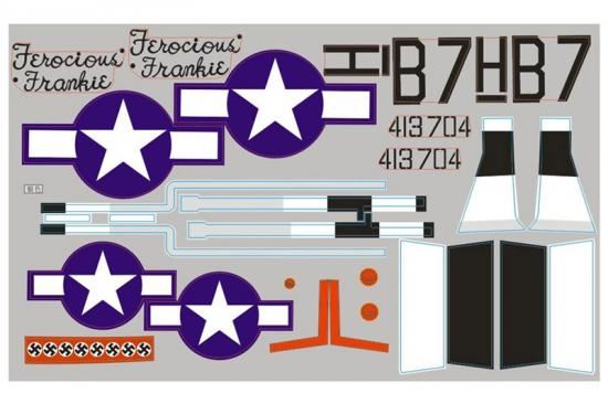 FMS 1700MM P51 DECALS