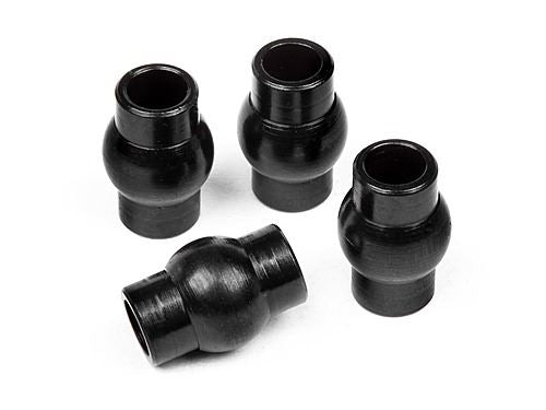 HPI Ball 3X5.8X9mm (Black/4Pcs)