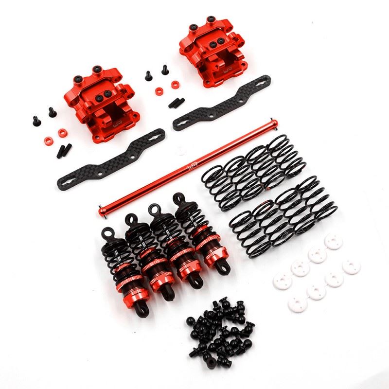 Yeah Racing Aluminum Performance Damper Upgrade Set For Tamiya Tt02