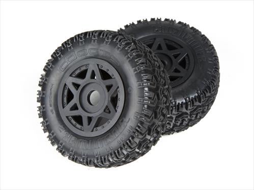 ARRMA Dboots Sidewinder 2 6S Glued Black