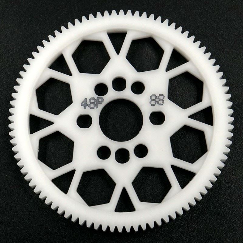 Yeah Racing Competition Delrin Spur Gear 48P 88T For 1/10 On Road Touring Drift
