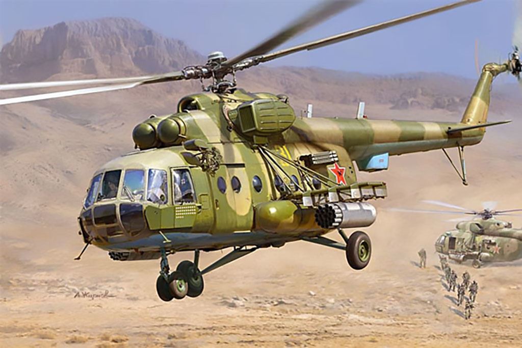 Zvesda MIL-MI-8MT Soviet Helicopter