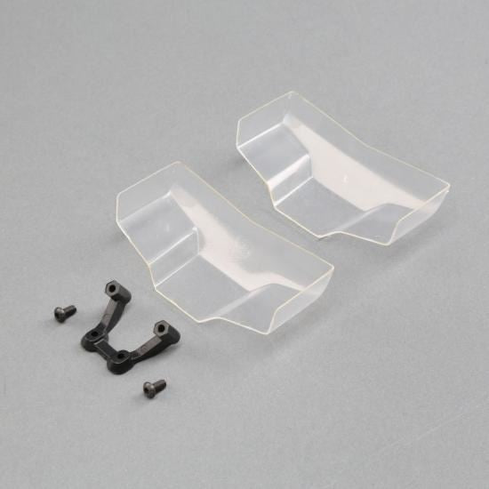 Losi Low Front Wing - Clear - with Mount (2)