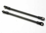 TRAXXAS Push rod (steel) (assembled with rod ends) (2) (black) (use