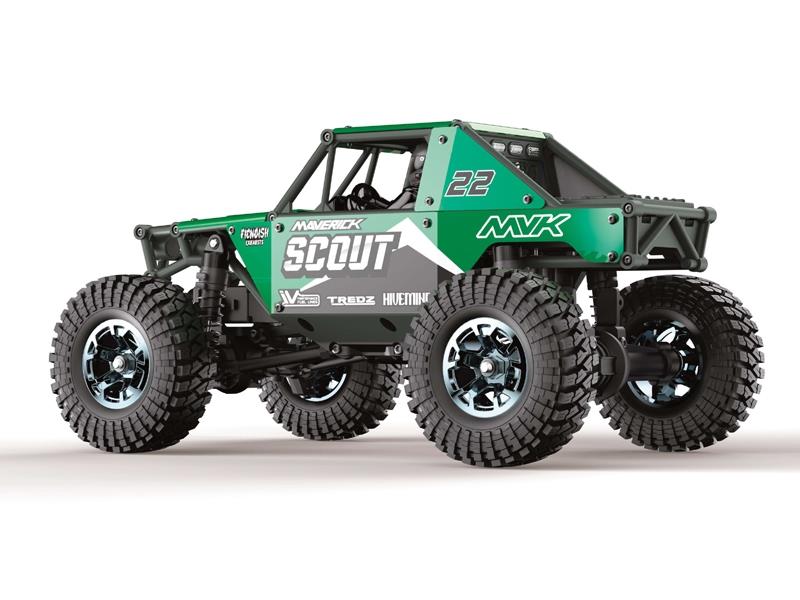 Scout-24 1/24Th Rock Crawler - Green