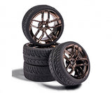 Carson 1:10 Wheel Set 10 sp. Design (4) smoke