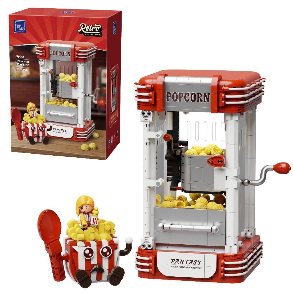 Pantasy Retro Popcorn Maker Machine - 1201 Pcs