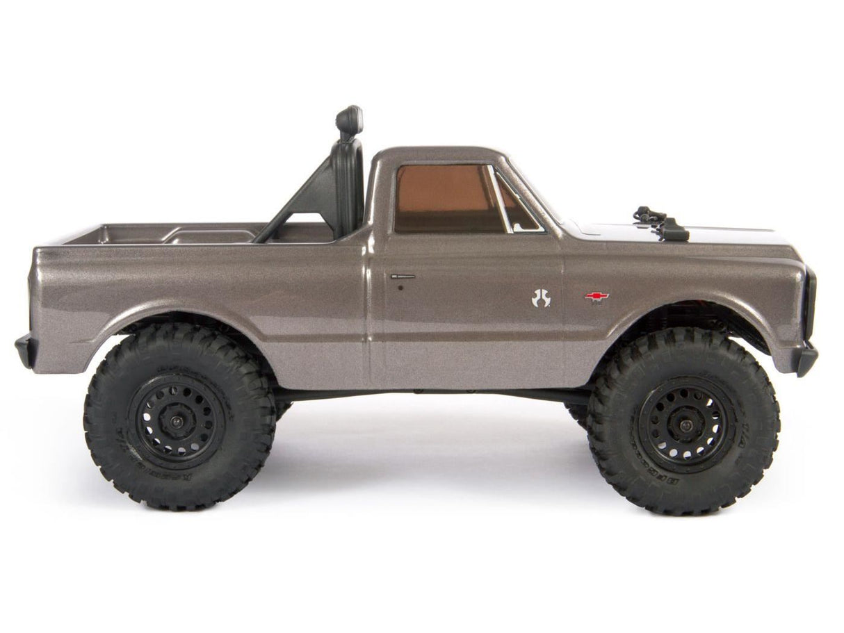Axial 1/24 SCX24 1967 Chevrolet C10 4WD Truck Brushed RTR Silver - AXI00001T2