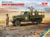 Icm Wwii U.S. Military Patrol (G7107 With Mg M1919A4)