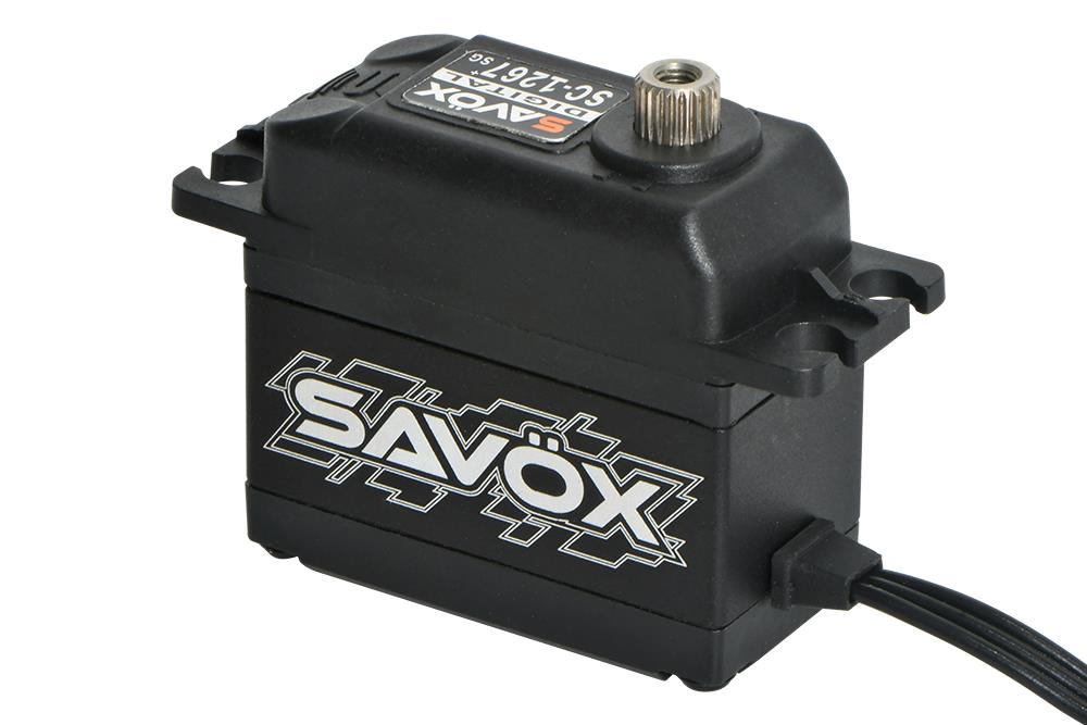 Savox Hv Black Edition Std Digital Servo 21Kg@7.4V Plus
