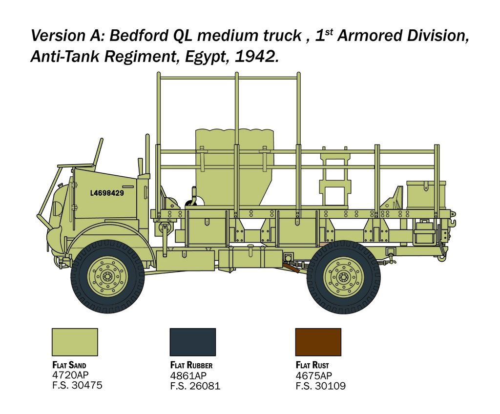 Italeri Bedford QL Truck