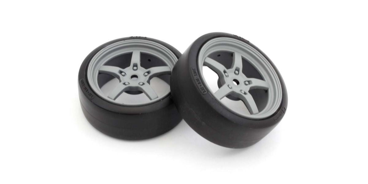 Pre-Glued Drift Tyres Fz02 5-Spoke Racing 1:10 Fazer 2.0 (2)