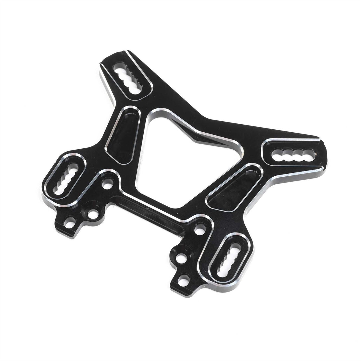 TLR Front Shock Tower, Aluminum: 8X, 8XE 2.0