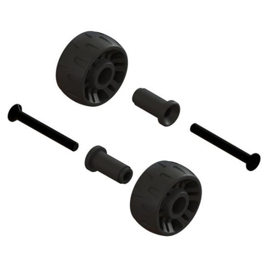 ARRMA Wheelie Bar Wheels 4x4