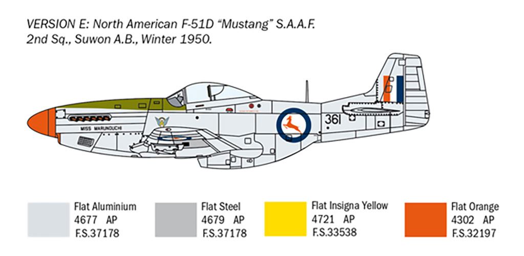 Italeri F-51D “Korean War”
