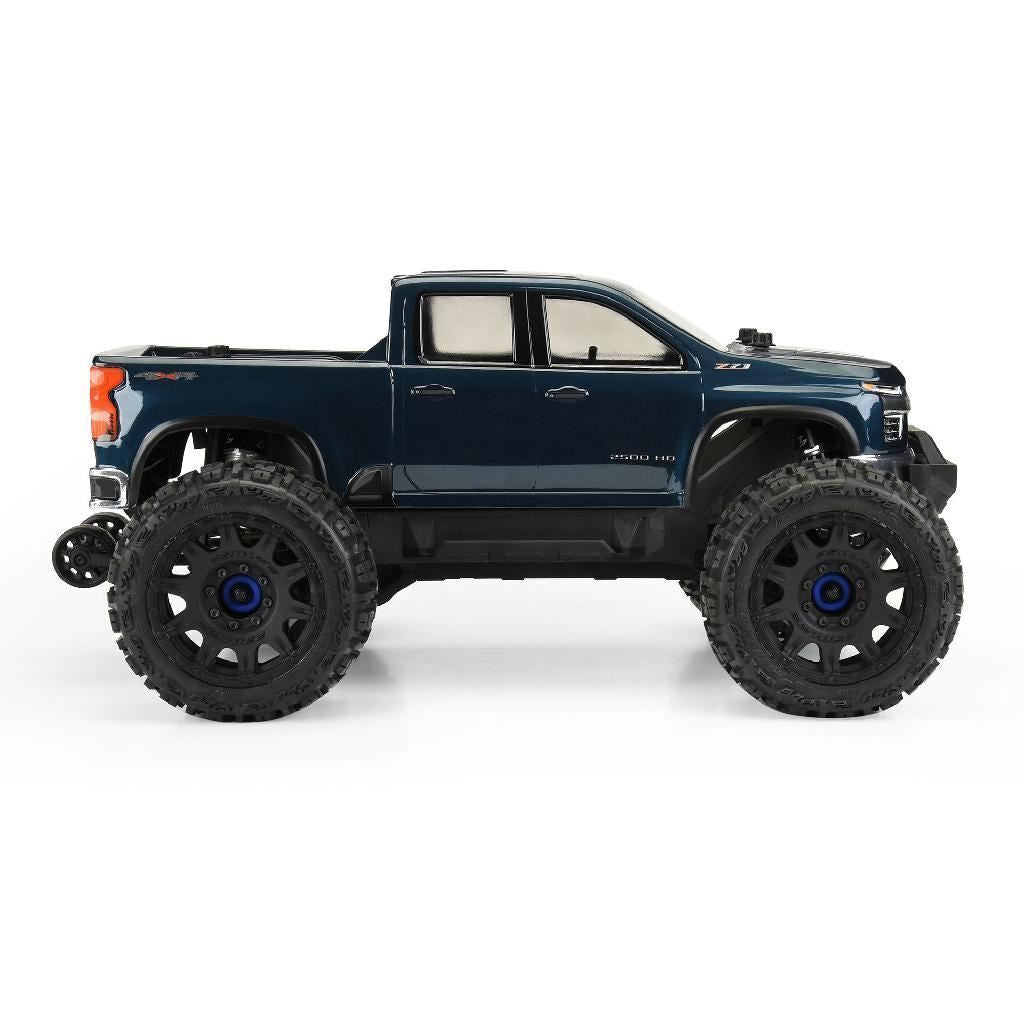 Proline 1/8 2021 Chevy Silverado 2500 Hd Clear Body:  E-Revo 2.0 & M